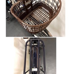 1年保証 送料無料　ブリヂストン　アシスタ　26インチ　茶色　電動アシスト自転車　g1120の画像