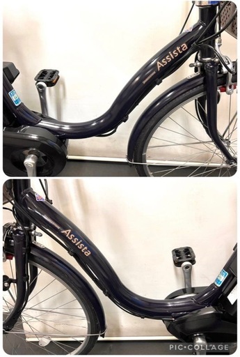 1年保証 送料無料　ブリヂストン　アシスタ　26インチ　茶色　電動アシスト自転車　g1120
