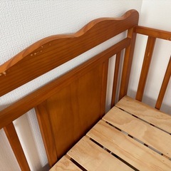 ベビーベッド+ベビー寝具セットの画像