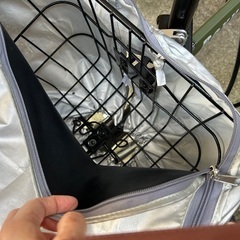 20型6段ロキシー折り畳み　マットグリーン　自転車　20インチの画像