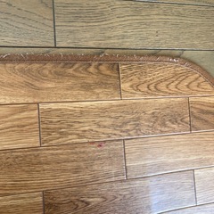 【譲渡先決定】ホットカーペット+ホットカーペットラグ（木目調）の画像