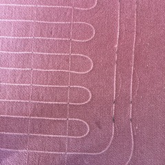 【譲渡先決定】ホットカーペット+ホットカーペットラグ（木目調）の画像