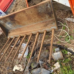 マニアフォーク ドッキング ローダー用 フロントローダ 三陽機械　幅132cm 爪の長さ71cm の画像