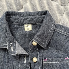 デニムワンピの画像