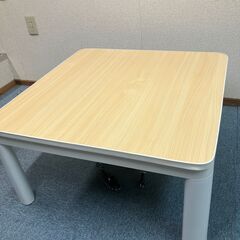  25199  正方形幅75cmリバーシブルこたつ 華芝ジャパン   ◆大阪市内・東大阪市他 6,000円以上ご購入で無料配達いたします！◆ ※高槻・枚方方面◆西宮・尼崎方面◆生駒方面　それぞれ条件付き無料配送あり！            の画像