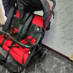 👶２人乗りベビーカーの画像