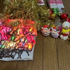 クリスマスツリー　ライト付の画像