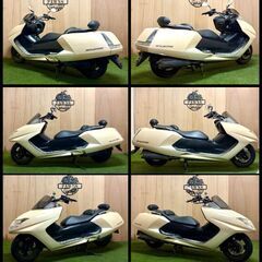 【動画あり】★ヤマハ マグザム250★ 実動 人気車種 SG17J型 ベージュ FI インジェクション 水冷 4サイクル フュージョン ジェンマ 松本市の画像