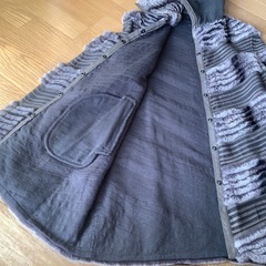 未着用　MASABARDO 毛皮　ハーフコート　羊革　レッキス　L マッサバルトの画像