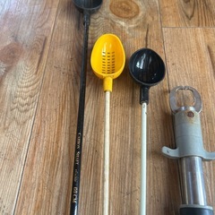 撒き餌シャク、フィッシュグリップ等6点の画像