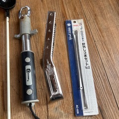 撒き餌シャク、フィッシュグリップ等6点の画像