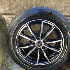 195 65 15 　夏タイヤ付ホイールガリ傷なしの画像