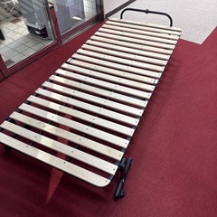 超美品折りたたみシングルベッドの画像