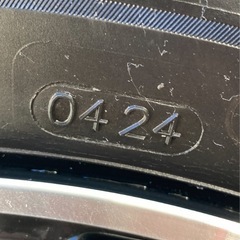 195 65 15 　夏タイヤ付ホイールガリ傷なしの画像