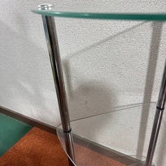 ラック　ガラスラックの画像