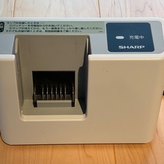 SHARP 掃除機用リチウムイオンバッテリー充電器 R5ACE+専用バッテリーBY-5SBのセットの画像