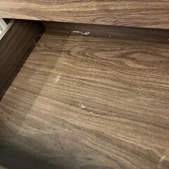  25196  スライド付2枚扉食器棚 NITORI   ◆大阪市内・東大阪市他 6,000円以上ご購入で無料配達いたします！◆ ※高槻・枚方方面◆西宮・尼崎方面◆生駒方面　それぞれ条件付き無料配送あり！            の画像