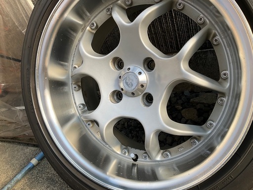 ＮＫＢ　深リム8J×16 205/50R16 PCD100 ＋35 