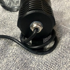 バイク用 フォグランプ LED ホワイト ハイビーム　ロービーム　フラッシュビーム　新品の画像