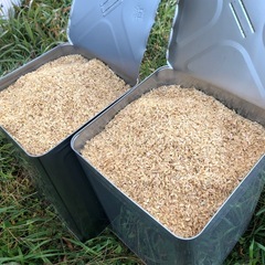 もみ殻　（自家栽培米キヌヒカリ）　畑・家庭菜園等にの画像