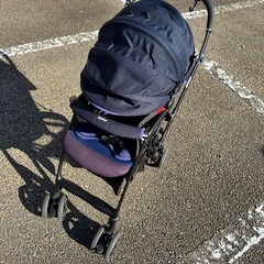 aprica ラクーナ ベビーカー ネイビーの画像
