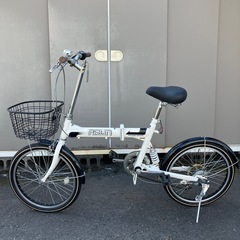 20インチ折り畳みミニベロの画像