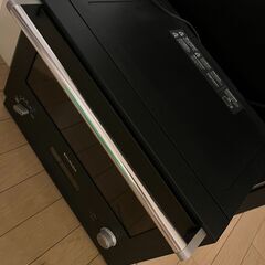 バルミューダ ザ・レンジ オーブンレンジ ブラック BALMUDA The Range K09A-BKの画像