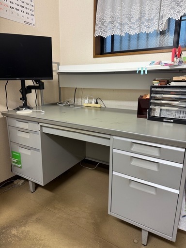 両袖デスク146×74×73