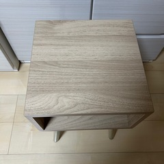 サイドテーブル　木製　の画像