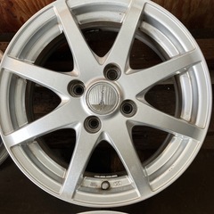 アルミホイール14インチ5.5J 4本／100-4H +39／LAPORTA A4985
の画像
