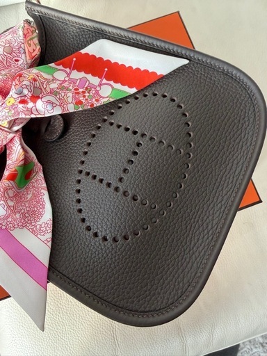最新刻印 HERMES エルメス エヴリン TPM エベンヌ 