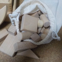 さしあげます。積み木の画像