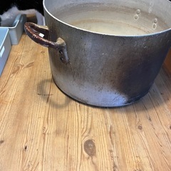 大きな寸胴鍋　直径33センチ　高さ20センチの画像