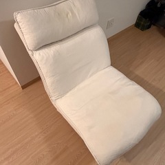 無印良品　ハイバックリクライニングチェアの画像