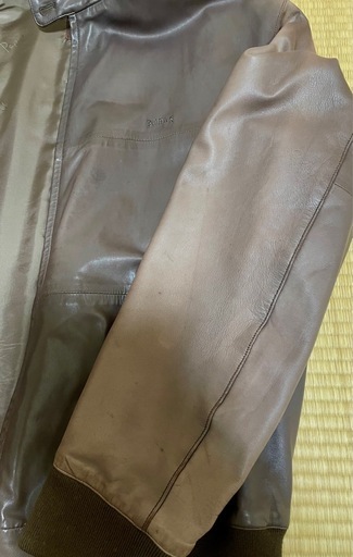 パパスレザーブルゾン(L)