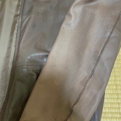 パパスレザーブルゾン(L)の画像