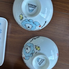 子ども用　キャラクター　食器の画像