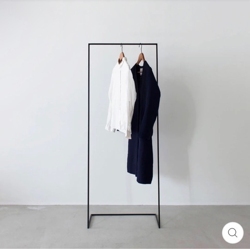 KANADEMONO アイアンハンガーラック ミニマル アート ハンガーラック