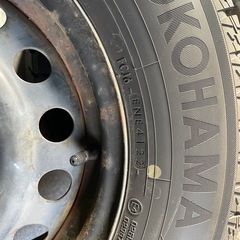 スタッドレスタイヤホイールセット　ヨコハマIG6の画像