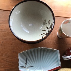 食器　まとめて　レトロ　古道具 無料の画像