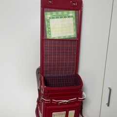 古いランドセルの画像