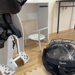 【前用 子供乗せ】クルームフロントシート ➕レインカバーの画像