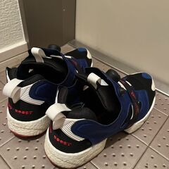インスタポンプフューリー ブースト / INSTAPUMP FURY BOOST （ブルー） Reebok(リーボック) × adidas(アディダス) スニーカー 26㎝ 箱無の画像