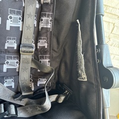 Jeep B型 ベビーカー 折りたたみ式 バギー　ブラックの画像