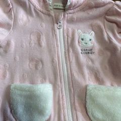 クラクール80センチ女の子パーカ備品の画像