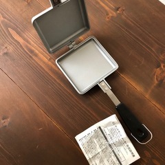 ★ホットサンドクッカー　メーカー　キャンプ★の画像