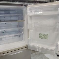 シャープ　SJ-W352E-S　3ドア冷蔵庫　シルバー色『中古美品』2019年式の画像