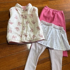 リーバシブルジャンパー80センチ美品の画像