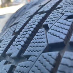 ★★★スタッドレスタイヤ（軽用）アルミホイール付　4本　１４５／８０Ｒ１３★★★の画像