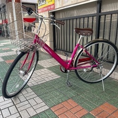 🔹シティサイクル 6段・オートライト ほぼ新車です✨定価 : 35,800円の画像